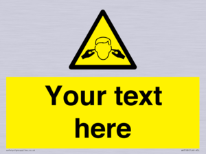 Custom Noise Hazard Sign